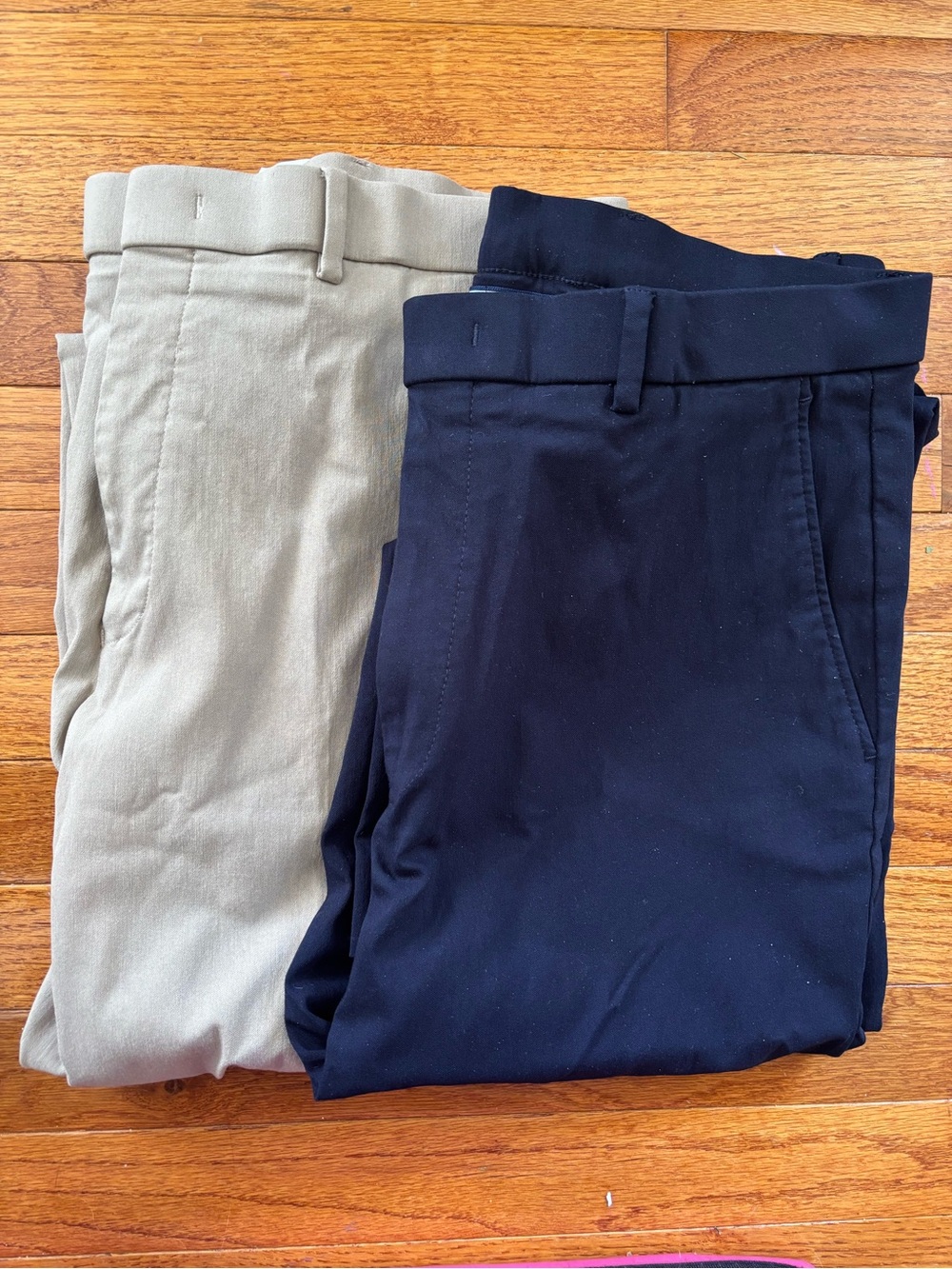Men's Chino Pants in navy and Khaki - Classic Everyday Style